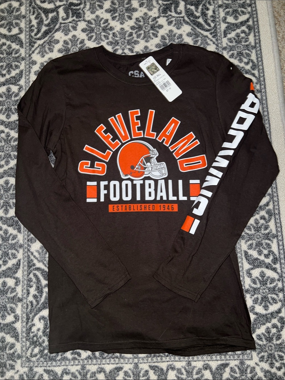 NFL Cleveland Browns Long Sleeve Tee Shirt